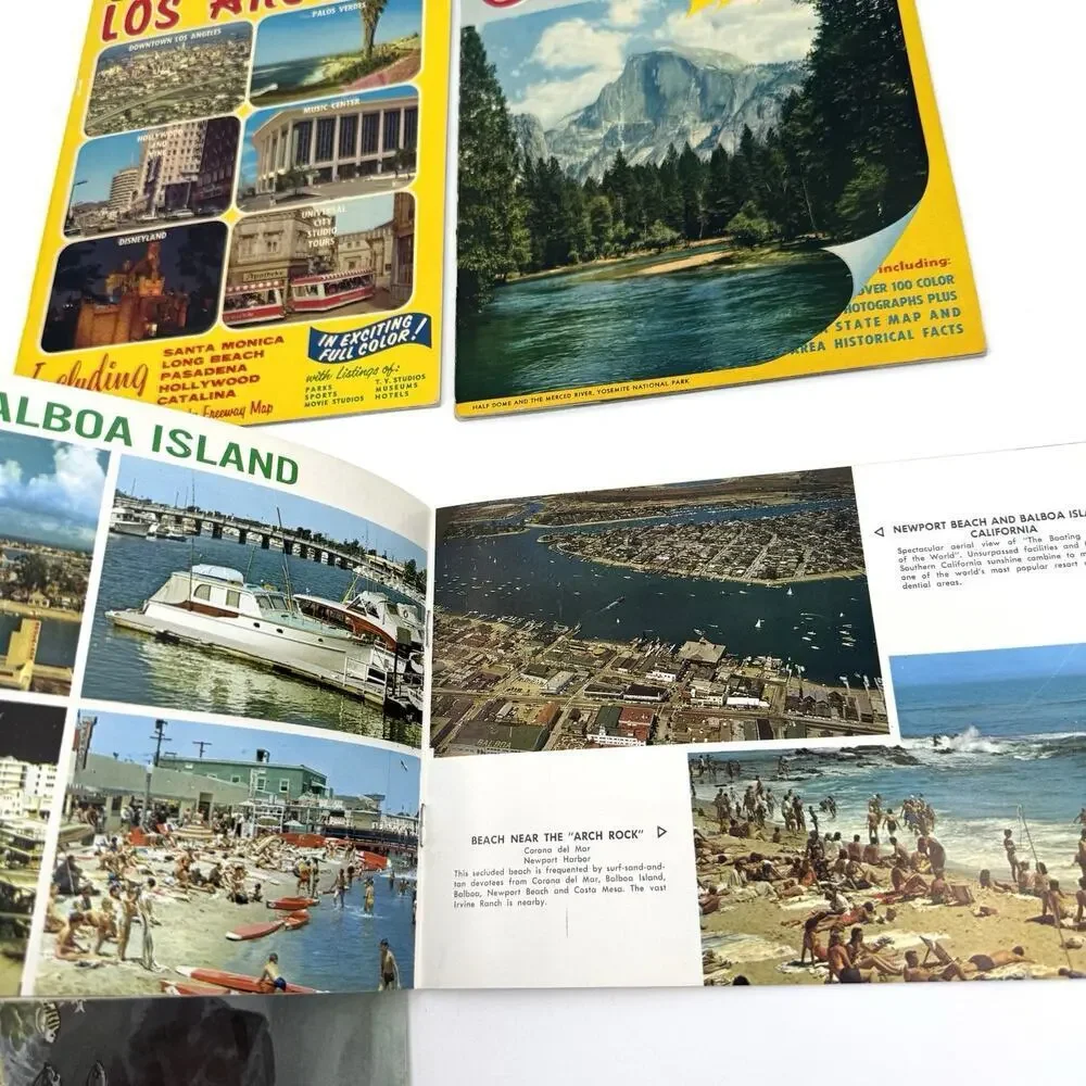 VTG Lot California 1960s Pictorial Guide Tourists Booklets SoCal LA Marineland